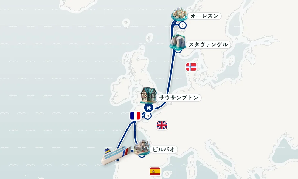 航路マップ