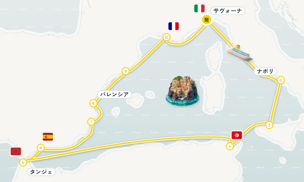 航路マップ
