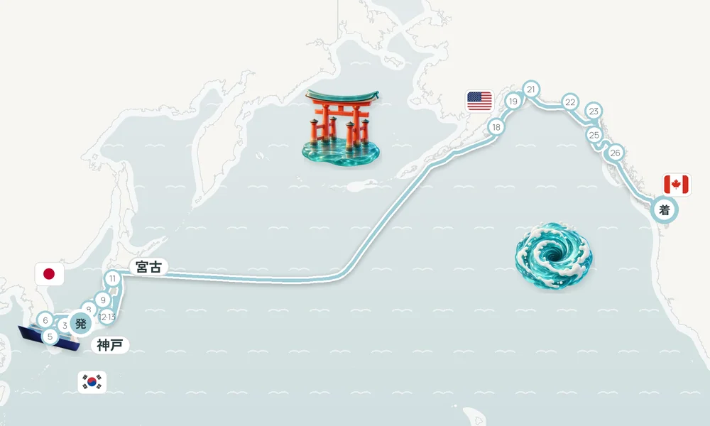 航路マップ