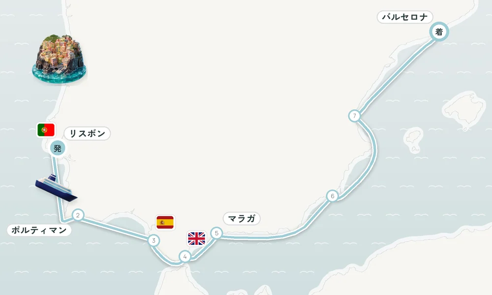 航路マップ