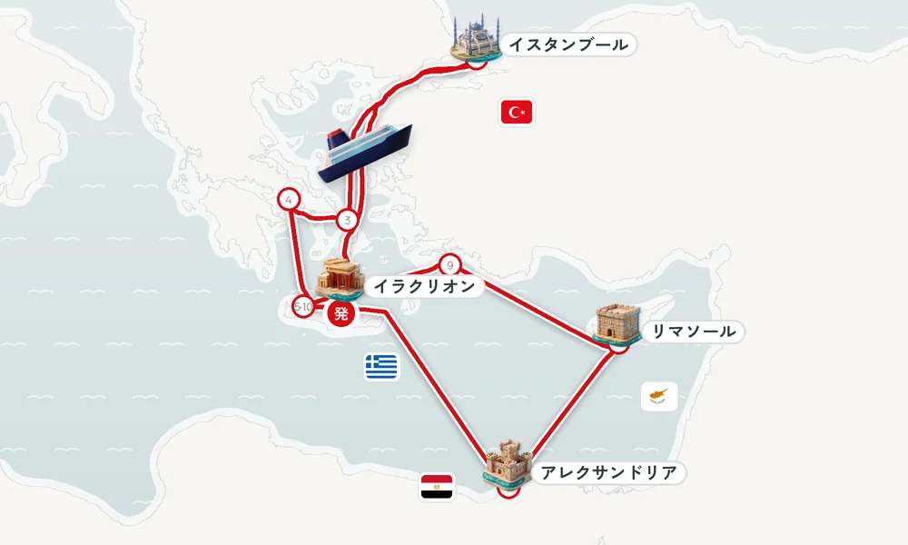 航路マップ