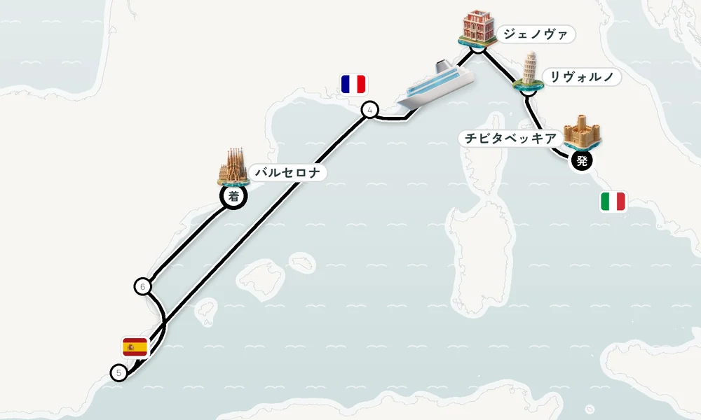 航路マップ