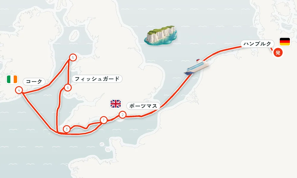 航路マップ