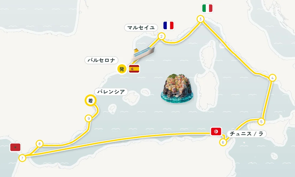 航路マップ