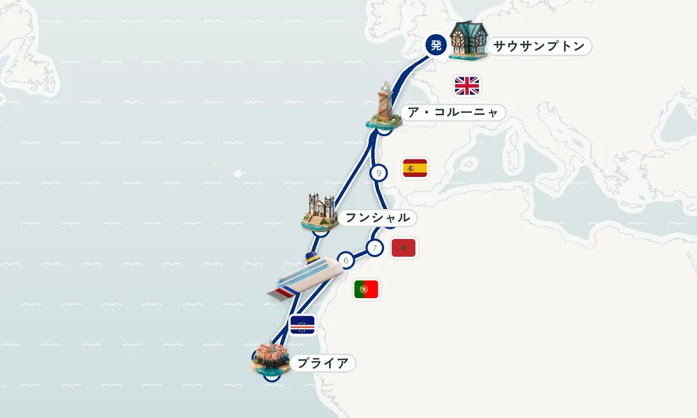 航路マップ