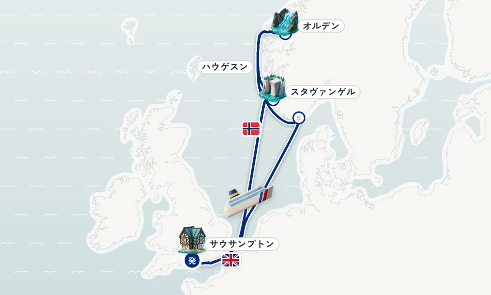 航路マップ