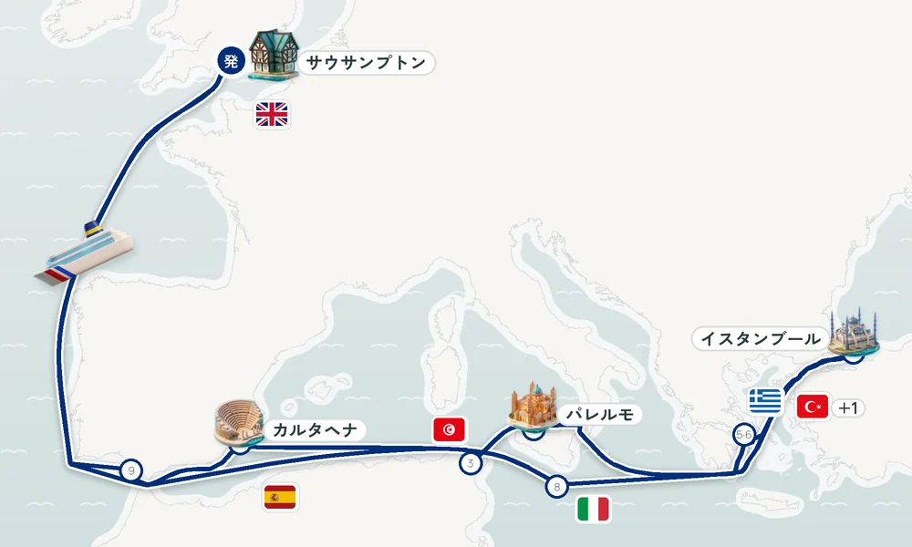 航路マップ
