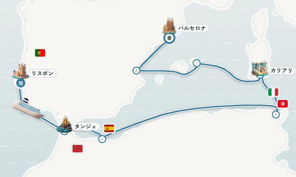 航路マップ