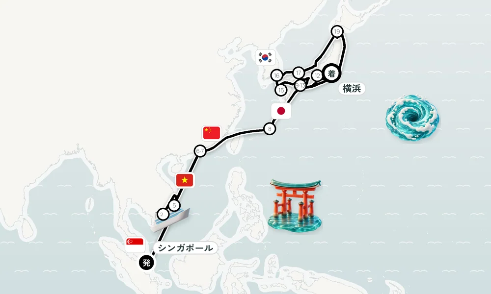 航路マップ