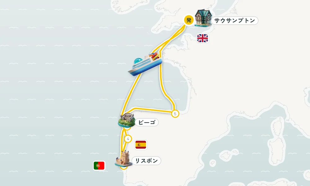 航路マップ