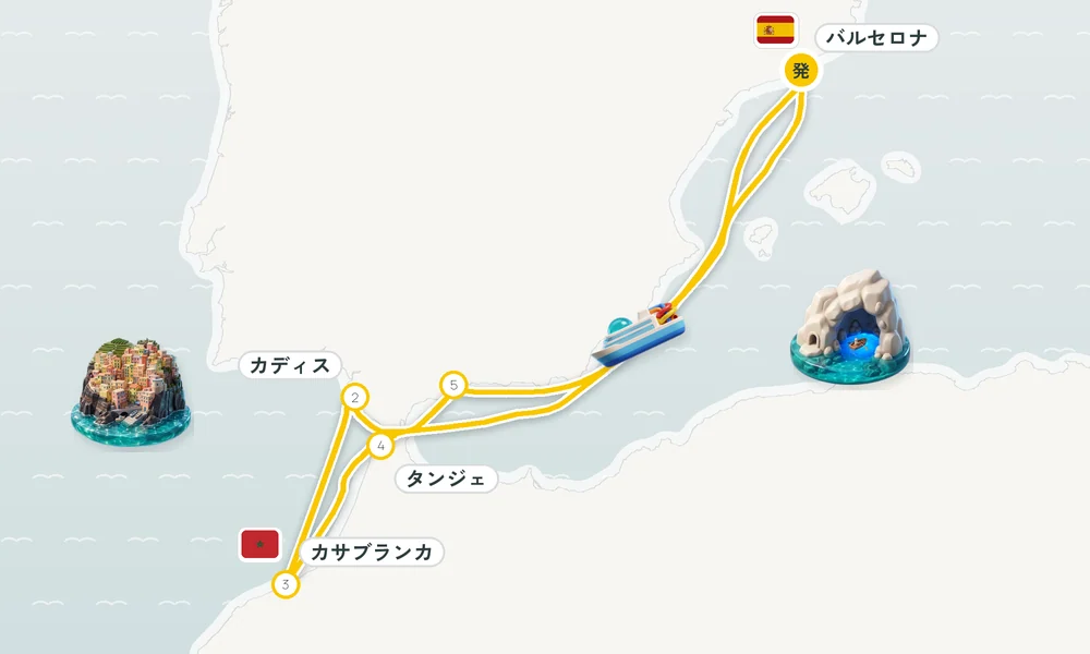 航路マップ