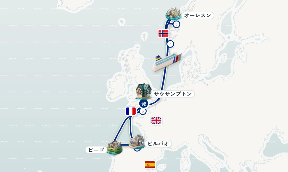 航路マップ