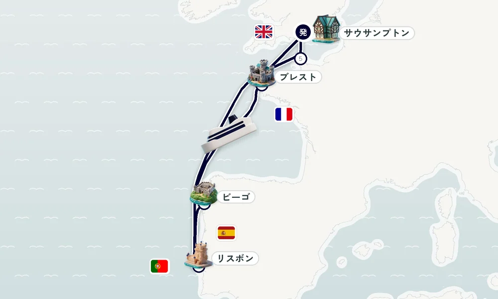 航路マップ