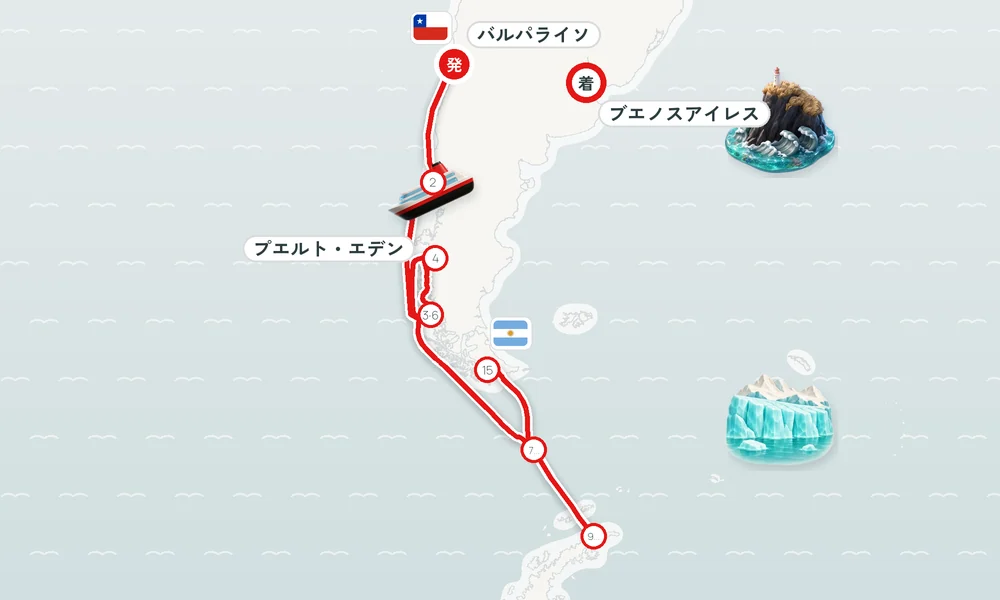 航路マップ