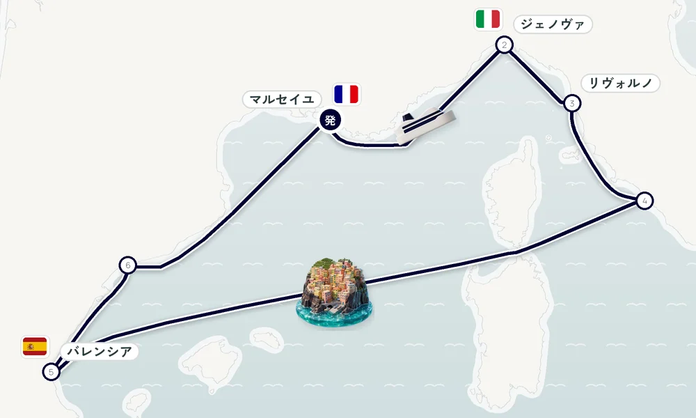 航路マップ