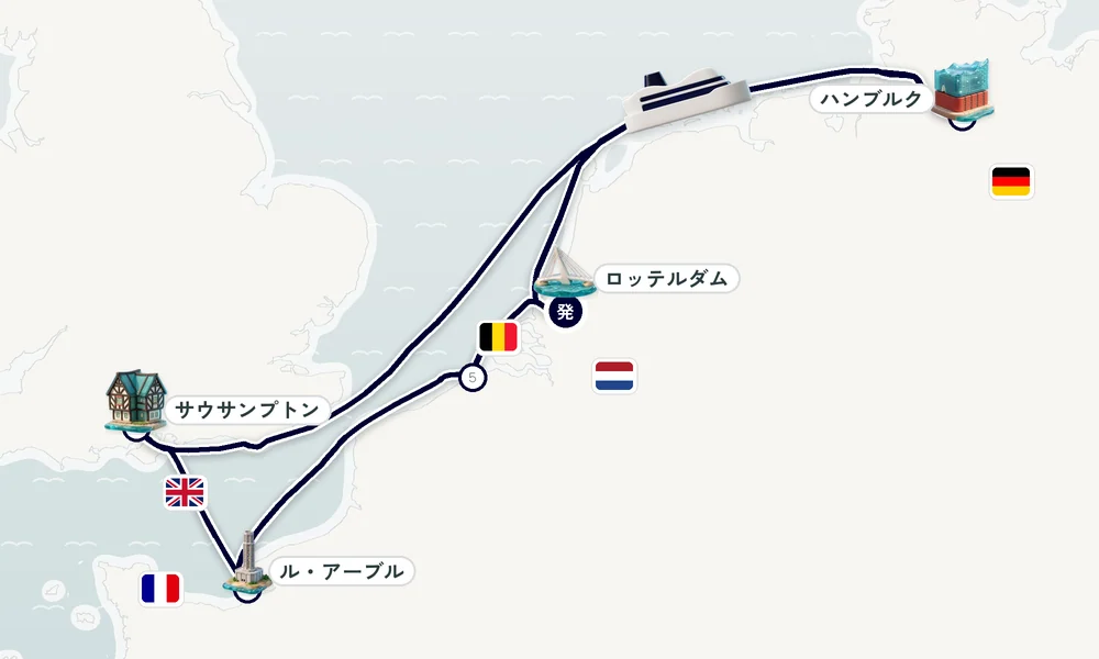 航路マップ