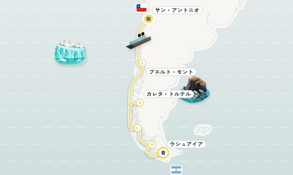 航路マップ