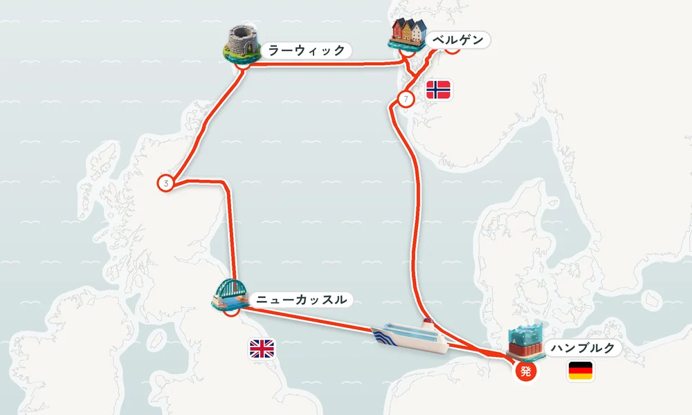 航路マップ