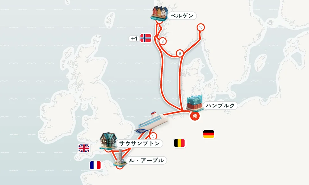 航路マップ