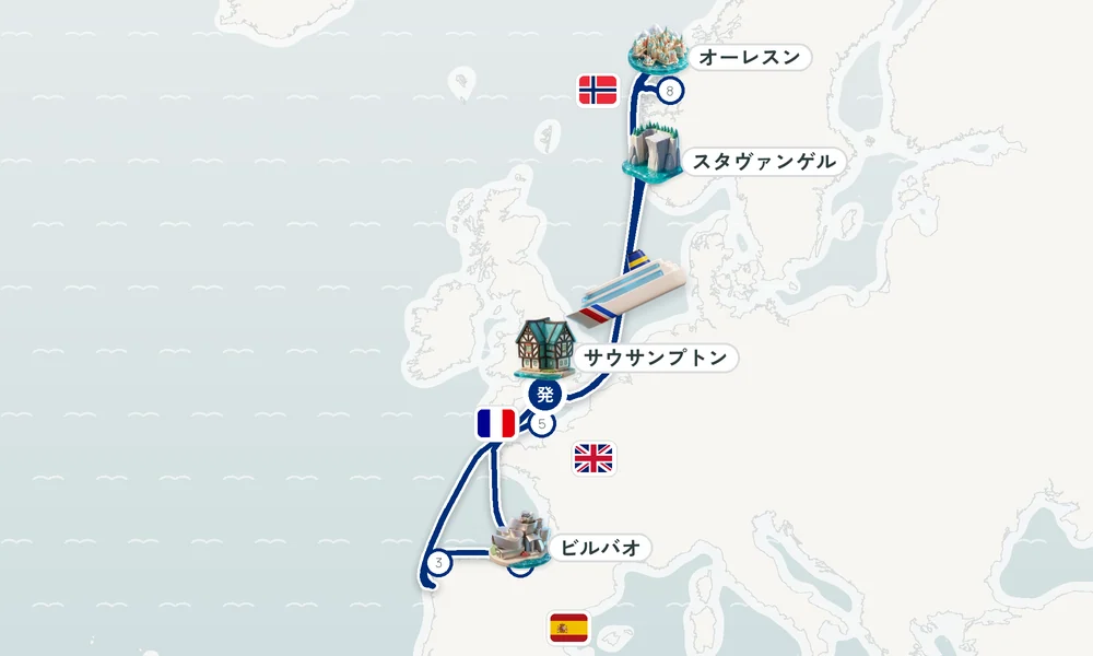 航路マップ