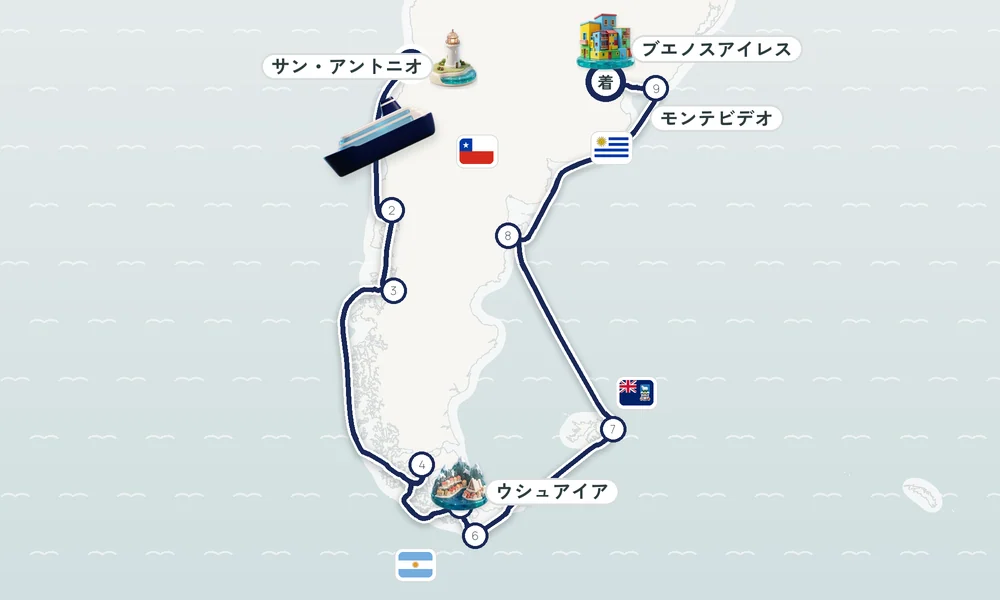 航路マップ