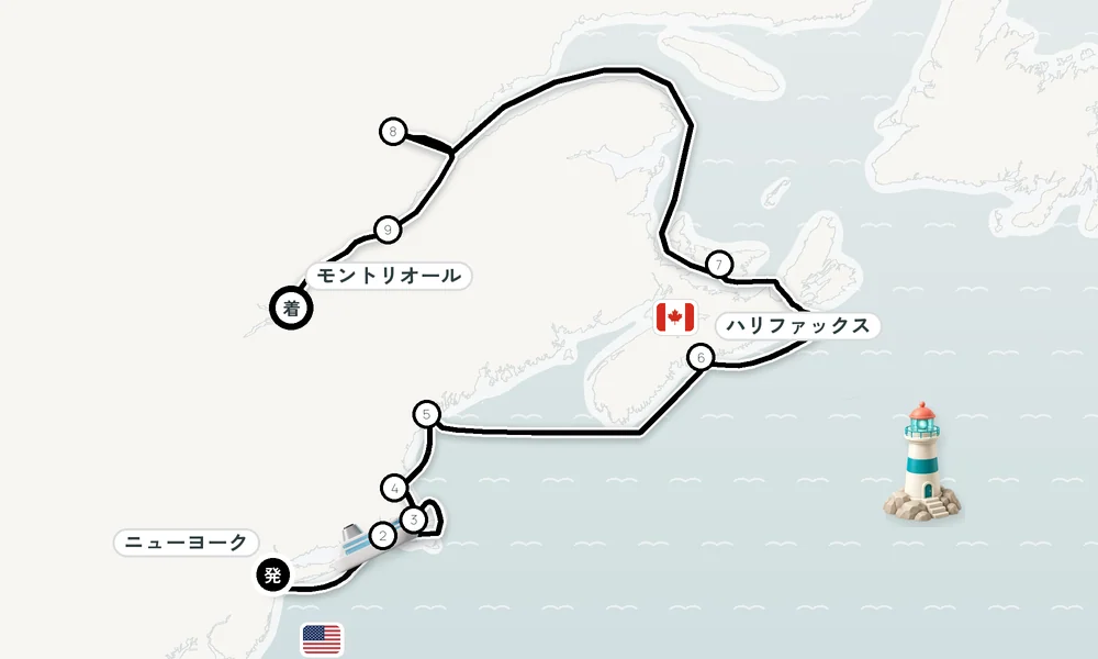 航路マップ