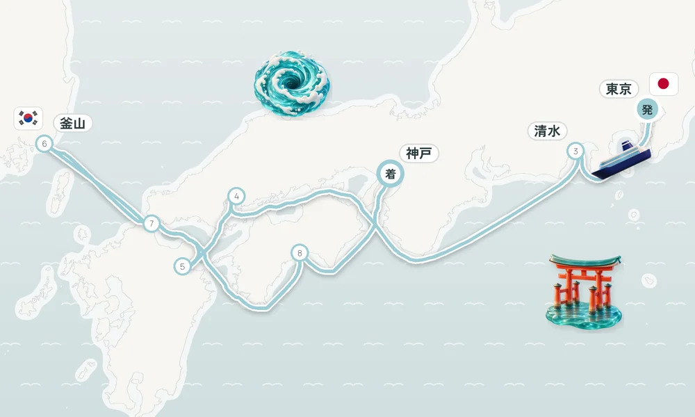 航路マップ