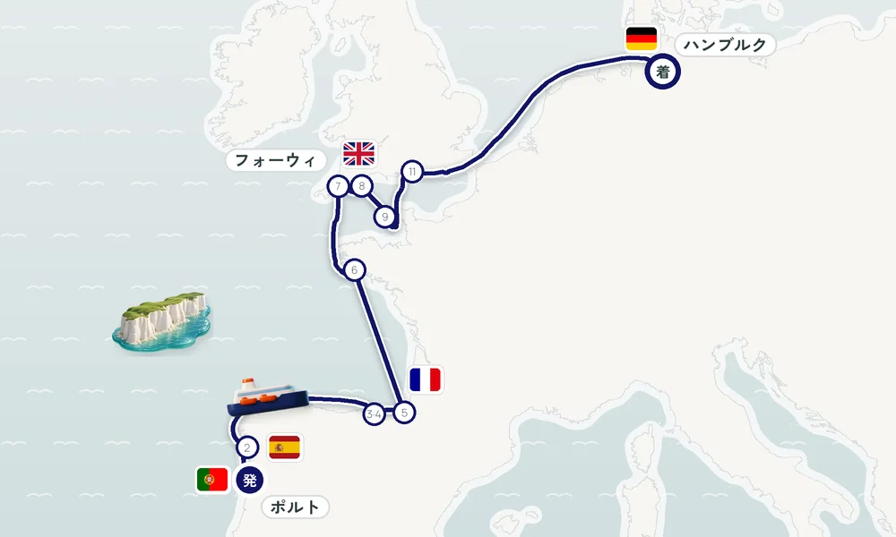 航路マップ