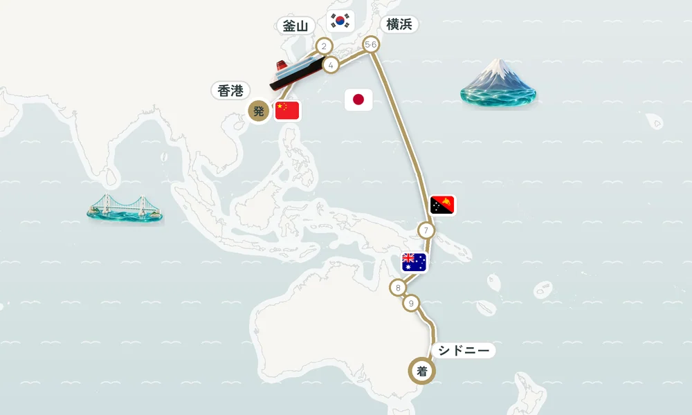 航路マップ