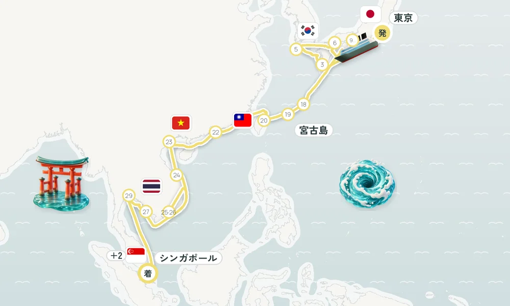 航路マップ