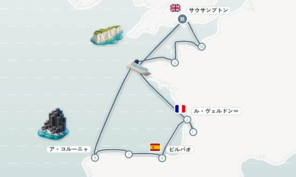 航路マップ