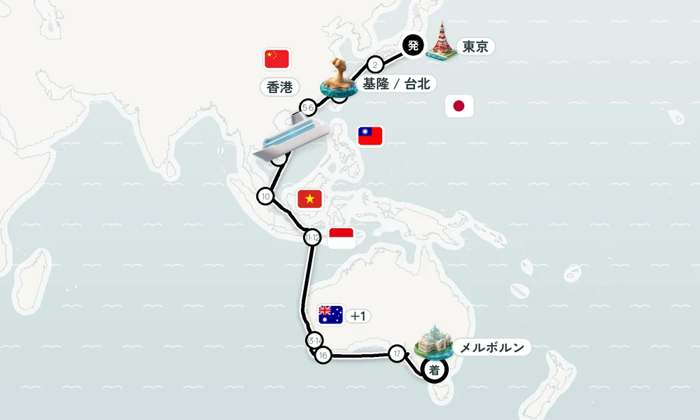 航路マップ