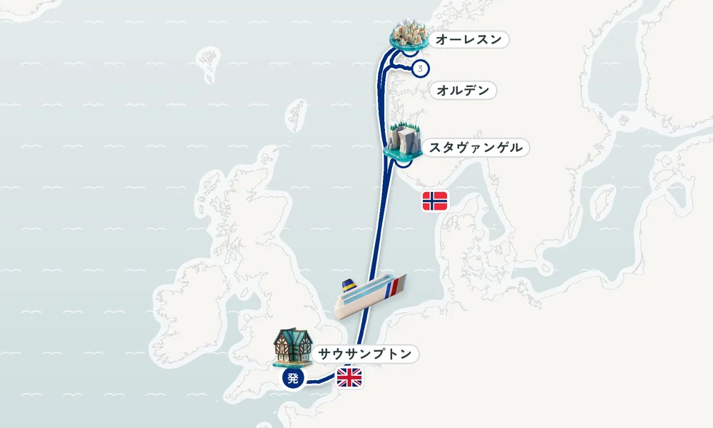 航路マップ