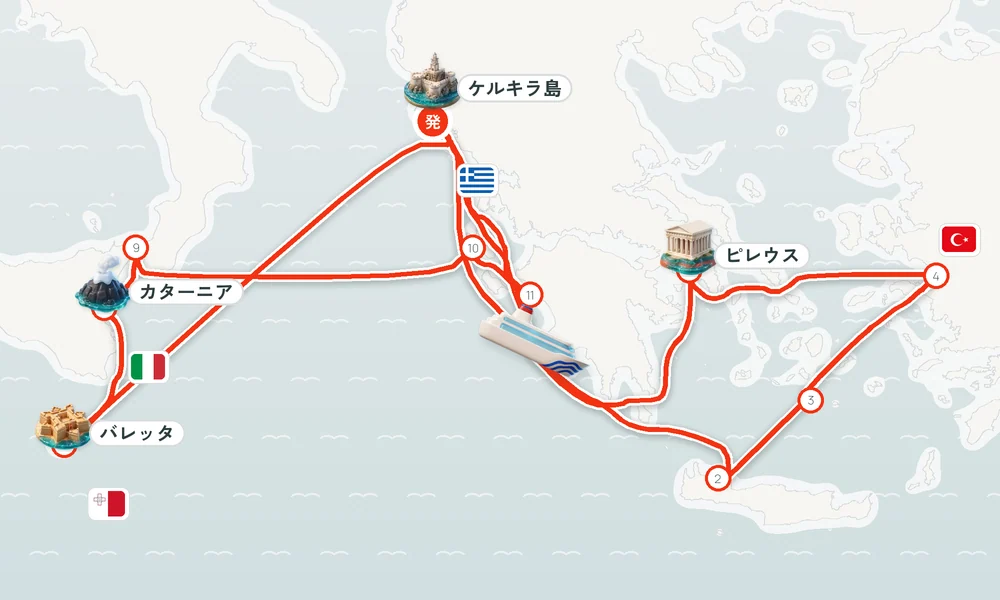 航路マップ