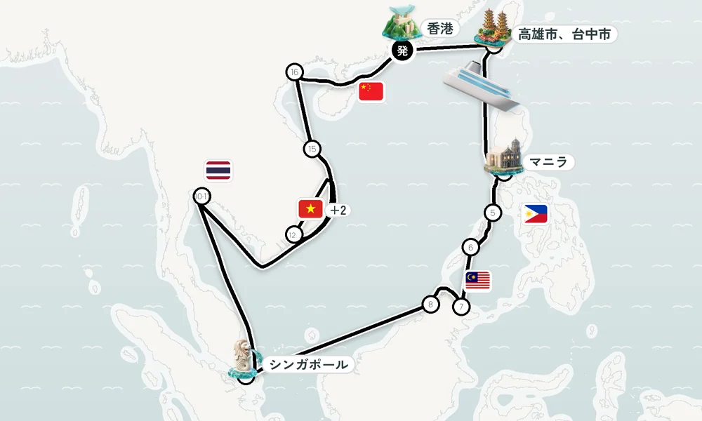 航路マップ