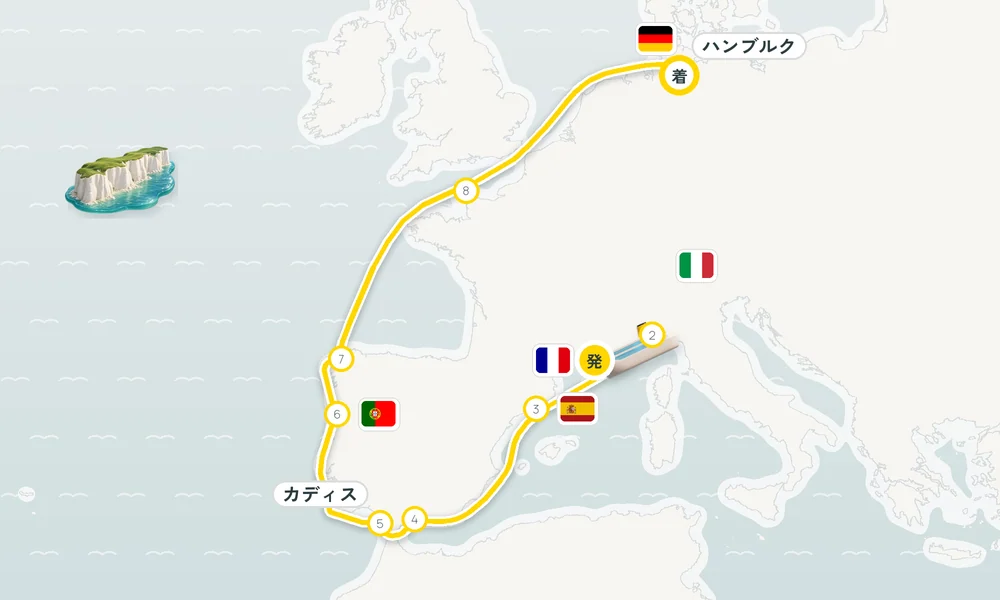 航路マップ