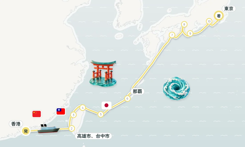 航路マップ