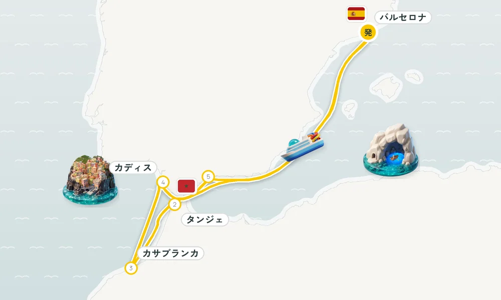 航路マップ