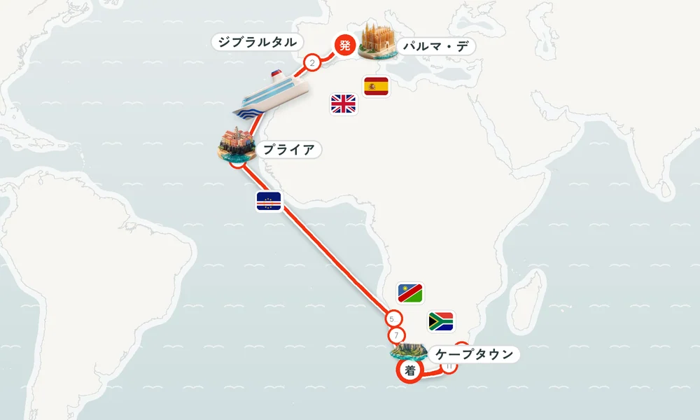 航路マップ