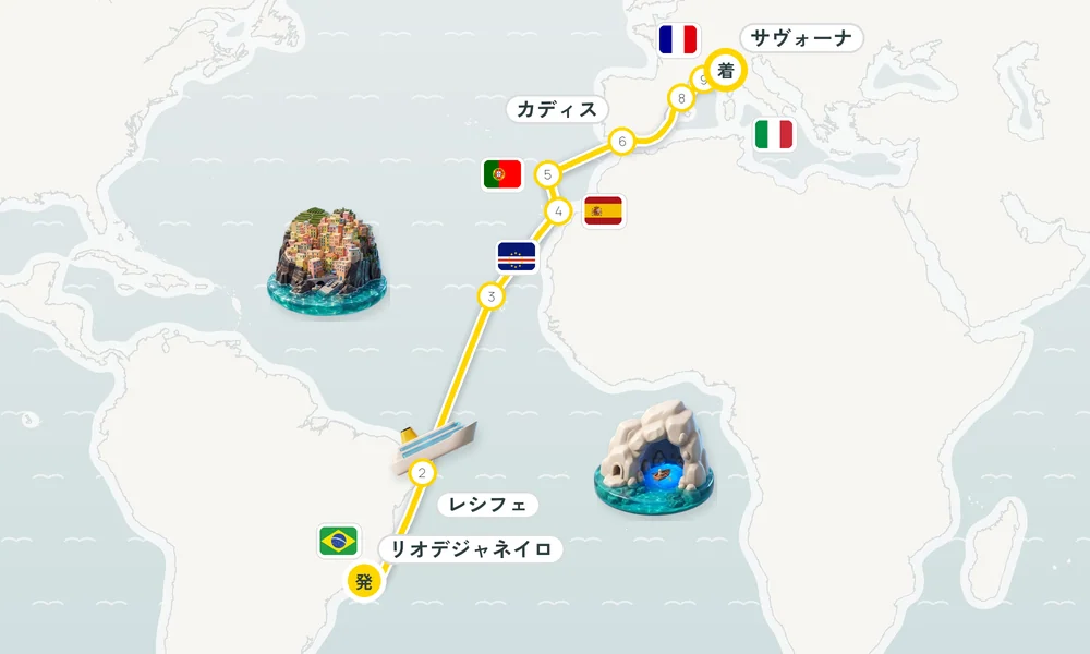 航路マップ