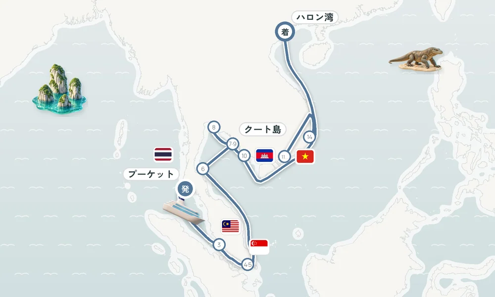 航路マップ
