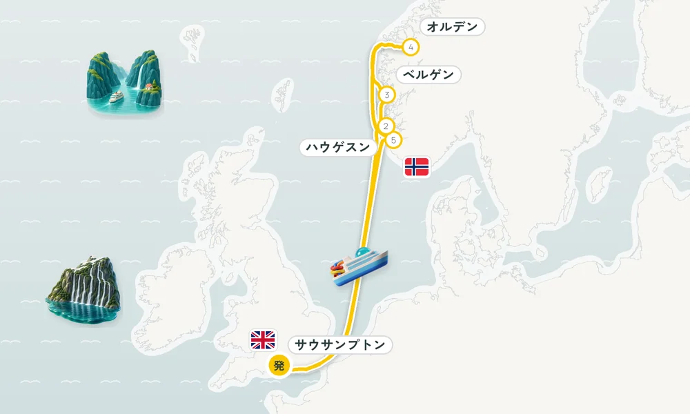 航路マップ