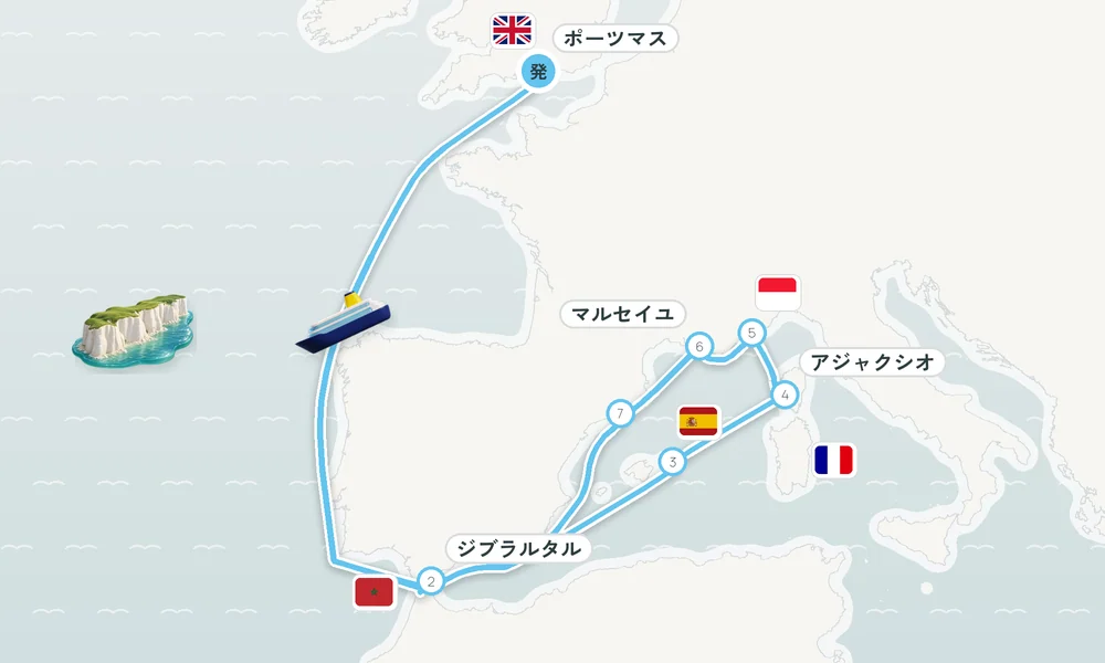 航路マップ