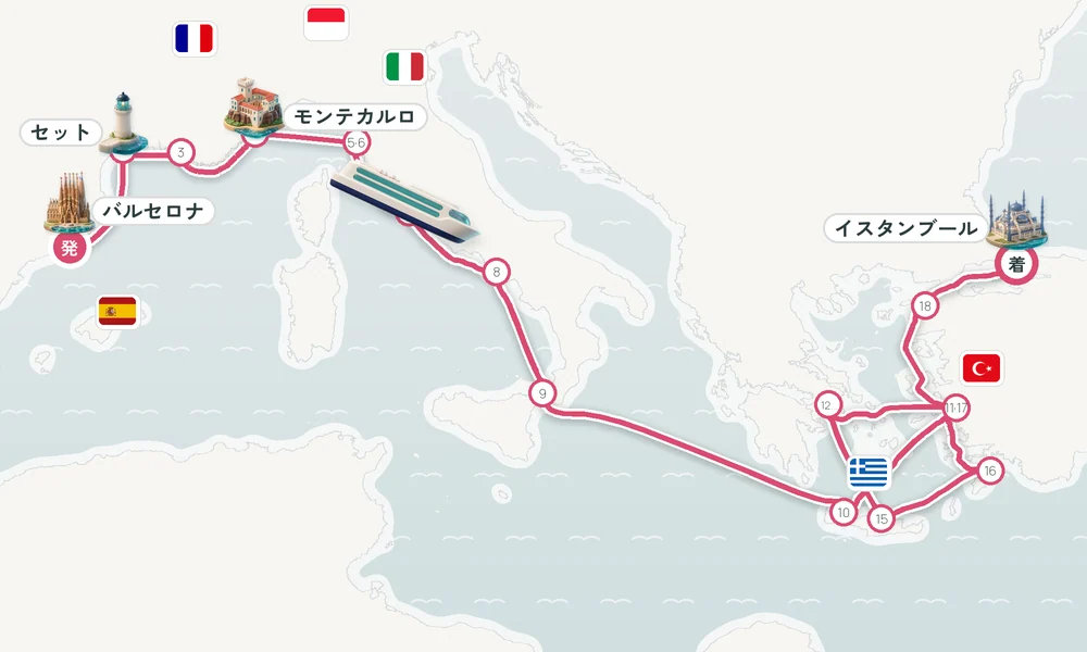 航路マップ