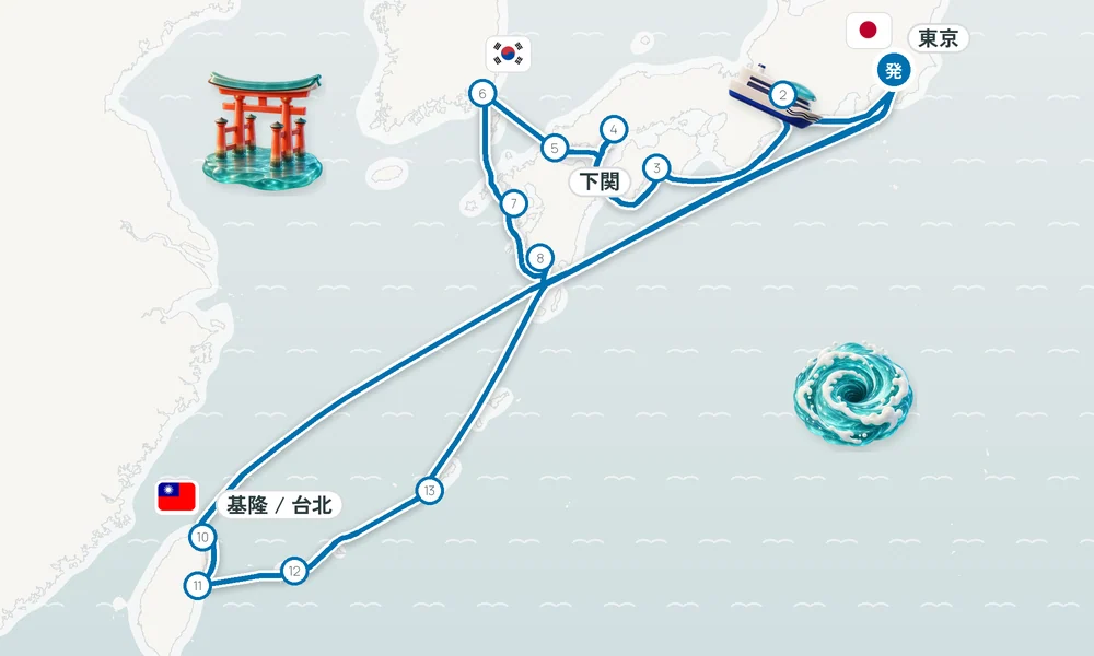 航路マップ