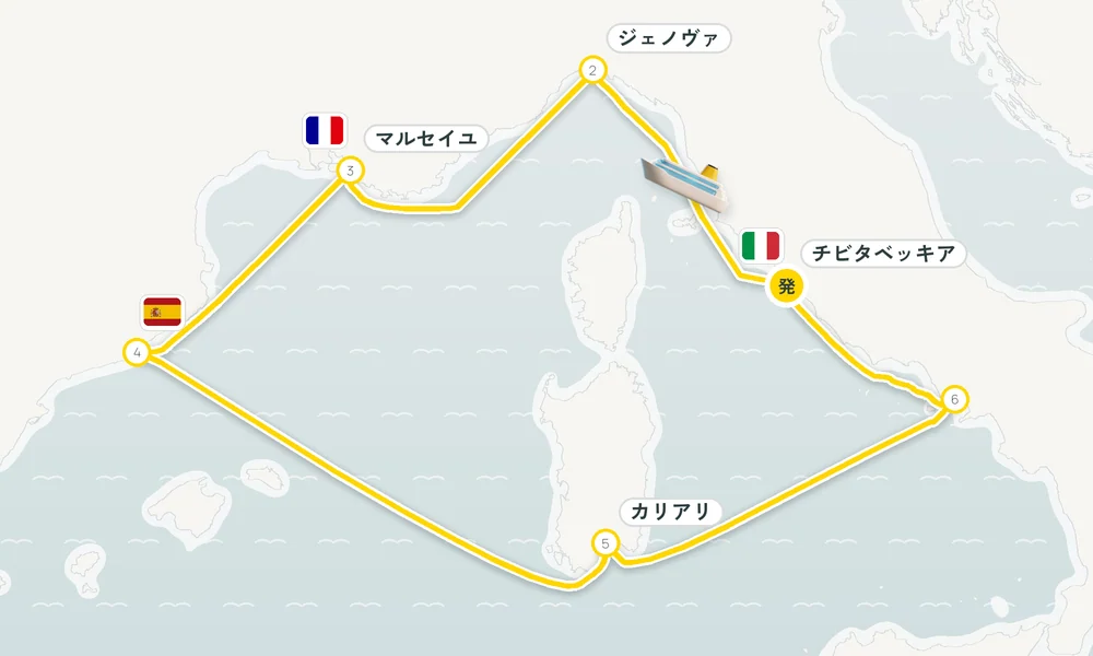 航路マップ