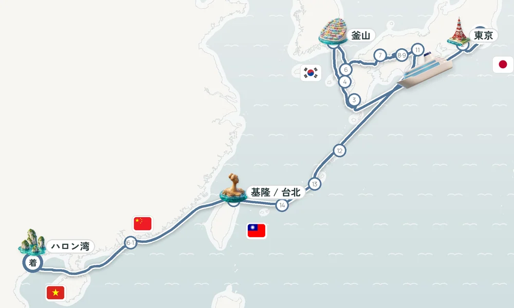 航路マップ