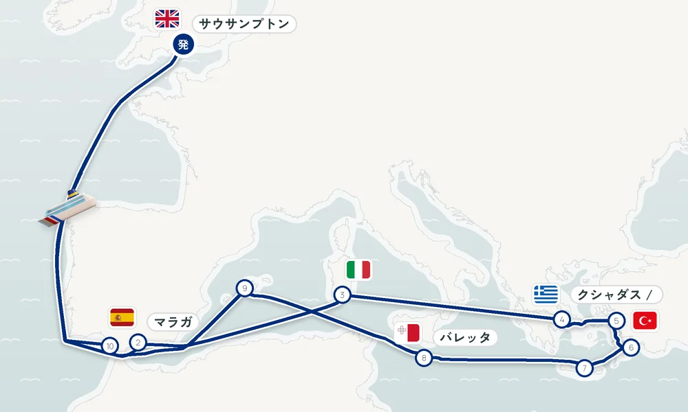航路マップ