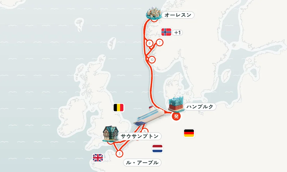 航路マップ