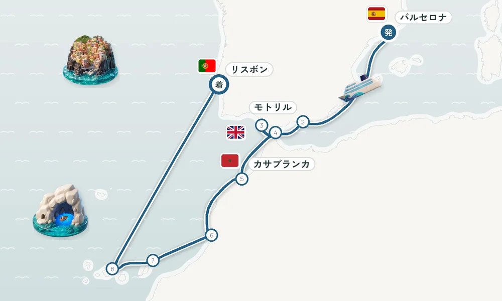 航路マップ